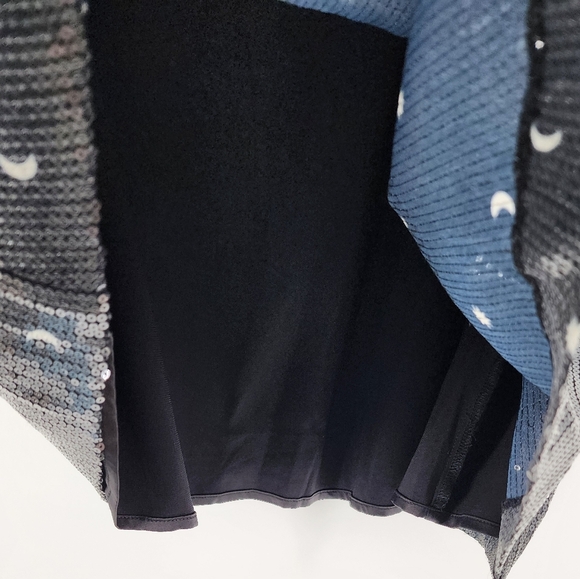 Modcloth Stepping Through Sterling Spotlight Celestial‎ Mini Dress BN Small - Picture 7 of 11